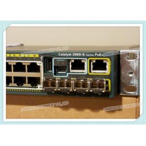 Cisco Switch WS-C2960S-48LPS-L 48 Port Poe Gigabit Ethernet Switch Cisco Network
