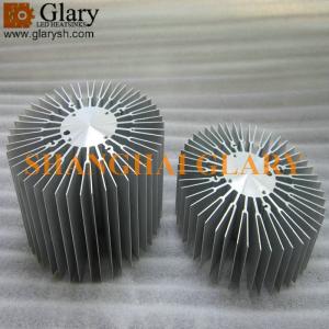 Buy cheap GLR-HS-2300 139mm high power extrusion led heatsink, round aluminum led cooler from wholesalers