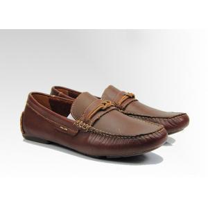Buy cheap Custom Brown Mens Leather Loafers Handmade Leather Flat Loafers from wholesalers