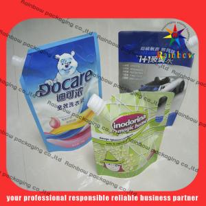 Buy cheap lovely detergent spout pouch packaging with hang hole product