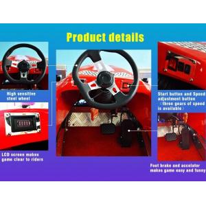 Buy cheap Red Riding Game Machine With Strong Power Campaign Racing Vehicle For Sport Yard from wholesalers