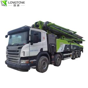 China ZOOMLION 49m Used Concrete Line Pumps High Operating Efficiency on sale