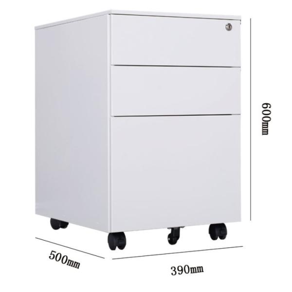 Office Furniture Simple Metal Cabinet with Removable Drawer and Movable Structure