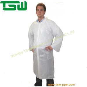 Buy cheap Anti Static 5XL Disposable Lab Coats With Elastic Cuffs from wholesalers