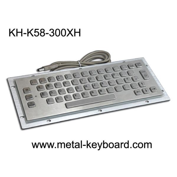 Quality 58 Keys Waterproof Panel Mount Keyboard Stainless Steel IP65 for sale