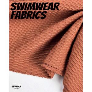 China Premium Textured Swim Fabric with 130cm Width 250gsm Weight and Recycled Nylon Composition for High-Performance Swimwear on sale