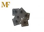 Buy cheap Self Colour Spigot Base Plates Q215 140x140x2mm Scaffold Galvanized from wholesalers