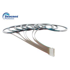 Buy cheap Durable 96 CH Optical Fiber Array Low Insertion Loss For PLC Splitters from wholesalers