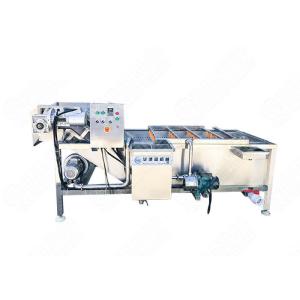 Buy cheap Adjustable Speed 490mm Vegetable And Fruit Washing Machine from wholesalers