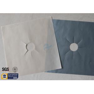 PTFE Coated Fiberglass Fabric 10.7"x10.7" Beige Stovetop Burner Protector 260℃
