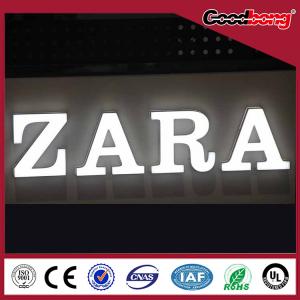 Buy cheap arcylic vacuum forming chorme metal Channel Alphabet Letter Sign product