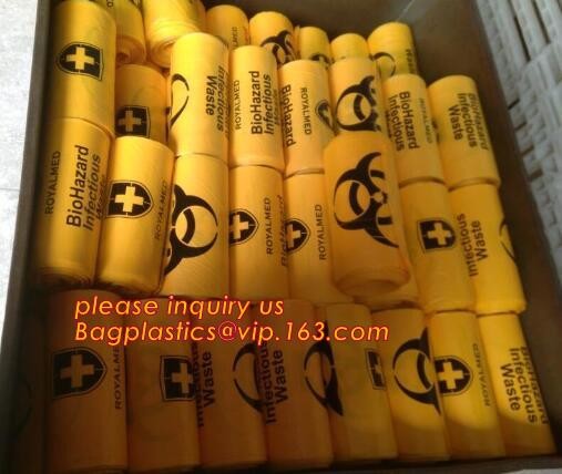 Biohazard Waste Disposal Bags,Infectious Waste Bag,Packing and disposing Medical