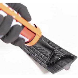 Garage Door Seal Strip 88*12mm Weatherproof Strip Rubber Diy Weather Stripping