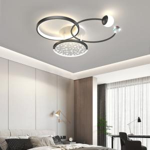 Buy cheap Modern Minimalist White Square Ceiling Light Atmosphere Household Bedroom Star Ceiling Lights(WH-MA-289) from wholesalers
