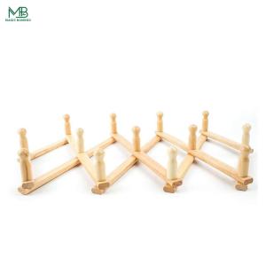 Buy cheap Expandable Accordion Style Bamboo Wall Hanger from wholesalers