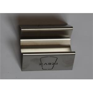 Buy cheap Durable Rectangle Sheet Metal Stamping Parts With Folding Cutting Technology product