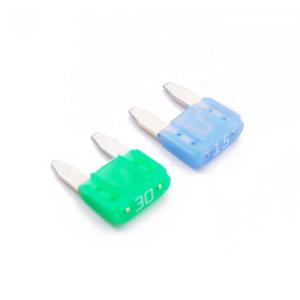 1A To 35A Mini Automotive Fuse Zinc Alloy Plasitc Material