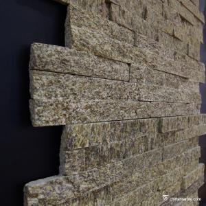 Buy cheap Natural Stone , Yellow Granite Tiger Skin Quartzite Ledge Stacked Stone from wholesalers
