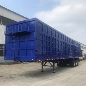 Buy cheap 150 Tons 3 Axles Box Coal Mine Transport Semi Tanker Trailer Truck For Mongolia Market from wholesalers