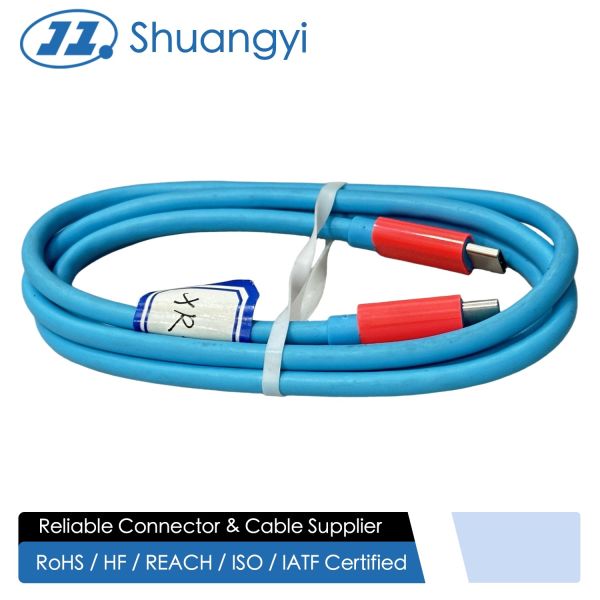 Quality USB Type-C to Type-C Power & Data Connector Cable, Electrical Wire for Mobile, Laptop, Tablet Charging & Signal Transmission for sale