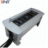 Buy cheap Manual rotating conference table socket outlet with multiple power plug from wholesalers