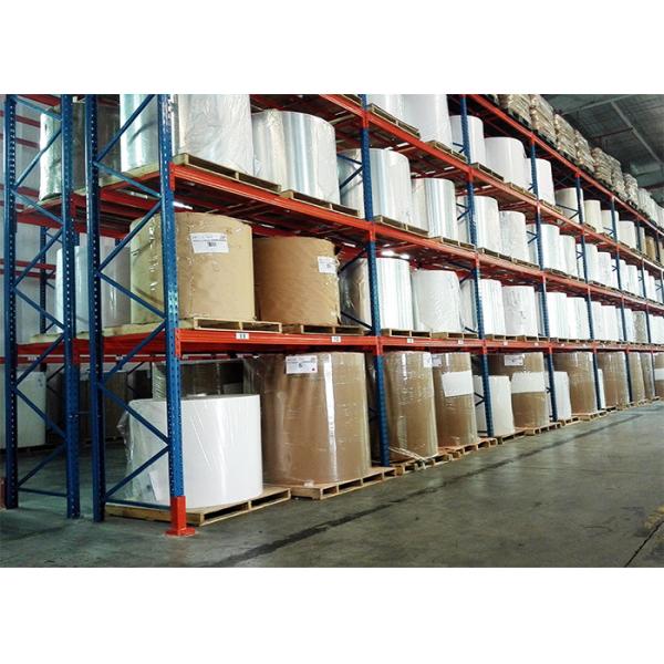 Quality Box Beam Selective Heavy Duty Pallet Rack Shelving , Heavy Duty Pallet Storage Racks for sale
