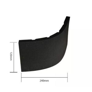 Buy cheap 320x160mm Curved Flexible Modular LED Display Panels Indoor P4 from wholesalers