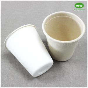 China 8oz Sugarcane Pulp Cup Compostable And Degradable 100%  Coffee Cups Recyclable  Cups Freezer Safe Plant pulp Cups on sale