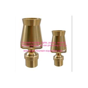 Adjustable Cascade Water Fountain Nozzles Of Great Foam 1/2" To 3"
