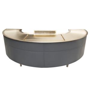 Buy cheap Teppanyaki Customize Commercial Buffet Equipment LPG Rectangle Teppanyaki Grill Iron Plate Surface from wholesalers