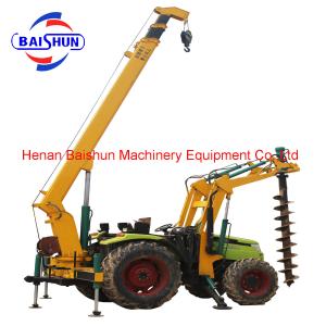 Buy cheap Power Pole Erection and Digging Machine in Turkey from wholesalers