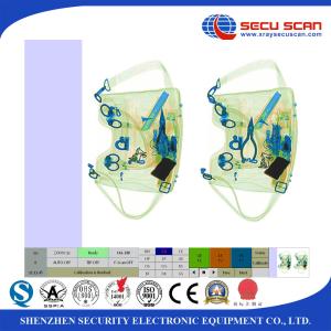Hotel AT6550B X Ray baggage scanner machine , luggage security scanning
