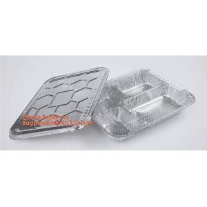 Buy cheap Disposable Durable Aluminum foil Take-Out Containers,Household aluminum foil container manufacture,aluminum foil food co from wholesalers