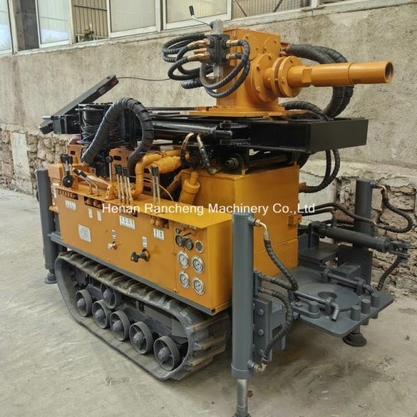 Buy cheap Crawler Mini Type Smaller Water Well Drilling Rig For Rock Drilling from wholesalers