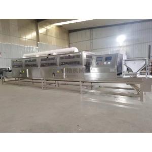 24KW Mealworm Belt microwave dryer with PLC control and Led screen