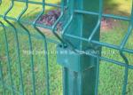 Buy cheap PVC Coated Wire Mesh Garden Fence , Green Metal Mesh Fencing Nice Appearance from wholesalers