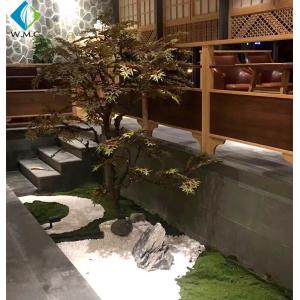 Customized Artificial Maple Plant , Fake Canadian Maple Tree With Gradient