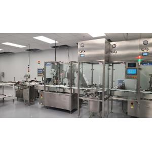 600mm Turntable Vial Capping Machine with Automatic Double Station Filling and