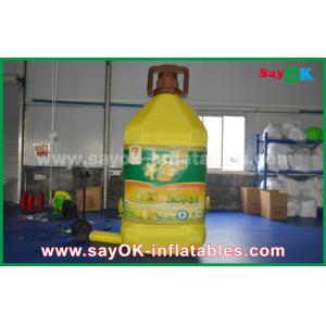 Buy cheap 3mH Inflatable Bottle Custom Inflatable Products For Corn Oil Commercial Advertising from wholesalers