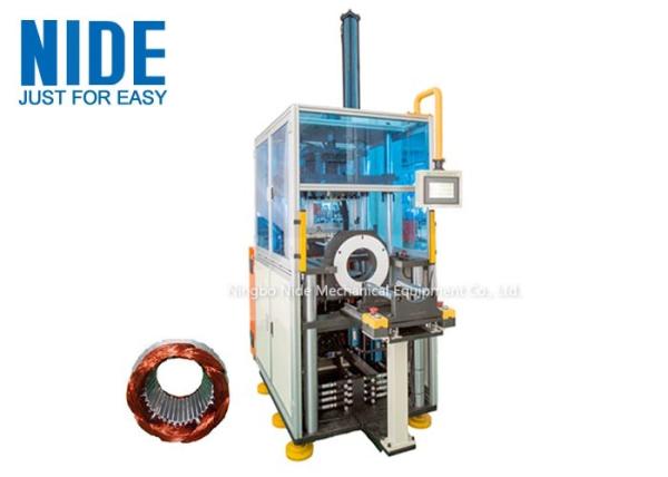 Quality Enter And Exit Station Stator Winding Forming and shping Machine With PLC Control for sale