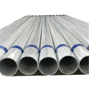 Non alloy Zero Spangle ASTM A53 10.97mm Hot Dip Galvanized Tube for Construction