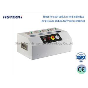 Buy cheap Automatic White 4-Tank Solder Paste Machine with Alarm System from wholesalers