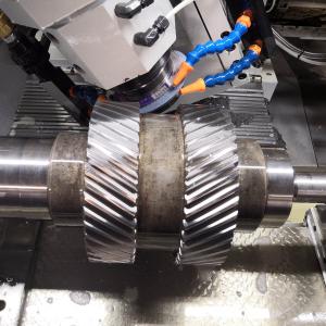 Buy cheap 4 Module 17CrNiMo6 Double Helical Gears Gear Grinding Transmission Gears from wholesalers
