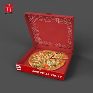 Buy cheap 12" Premium White Corrugated Pizza Boxes Take Out Containers DIY Gift Box from wholesalers