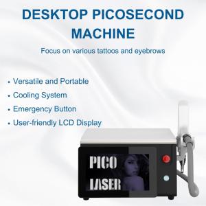 755 1064 532nm ND YAG Laser Tattoo Pigment Removal Device with Professional