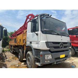 Buy cheap 2013 Putzmeister Semi-Dry Concrete Pump 56m Installed Mercedes Chassis from wholesalers