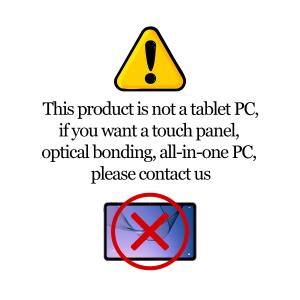 13.3 Inch G G custom capacitive touch screen For Wall Mounted Advertising Kiosk