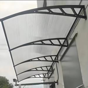 Buy cheap Customize Plastic Bracket DIY PC Canopy Kit With Hollow Polycarbonate Sheets Weather Resistant from wholesalers