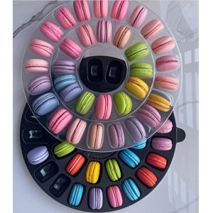 Buy cheap Food Safe Clear PET Macaron Packing Box Cake Roll Snow Crisp Baking Cookies Pastry Box from wholesalers