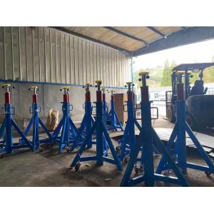 Buy cheap AA4C 20T 30T Mechanical Screw-Up Heavy Duty Bus Truck Lift Movable 4 Post Truck Lift Combined from wholesalers